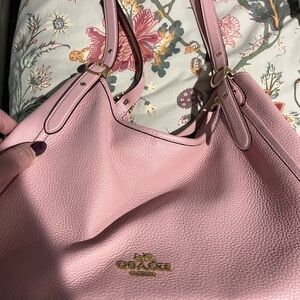 Coach Pink Leather Erin Shoulder Bag